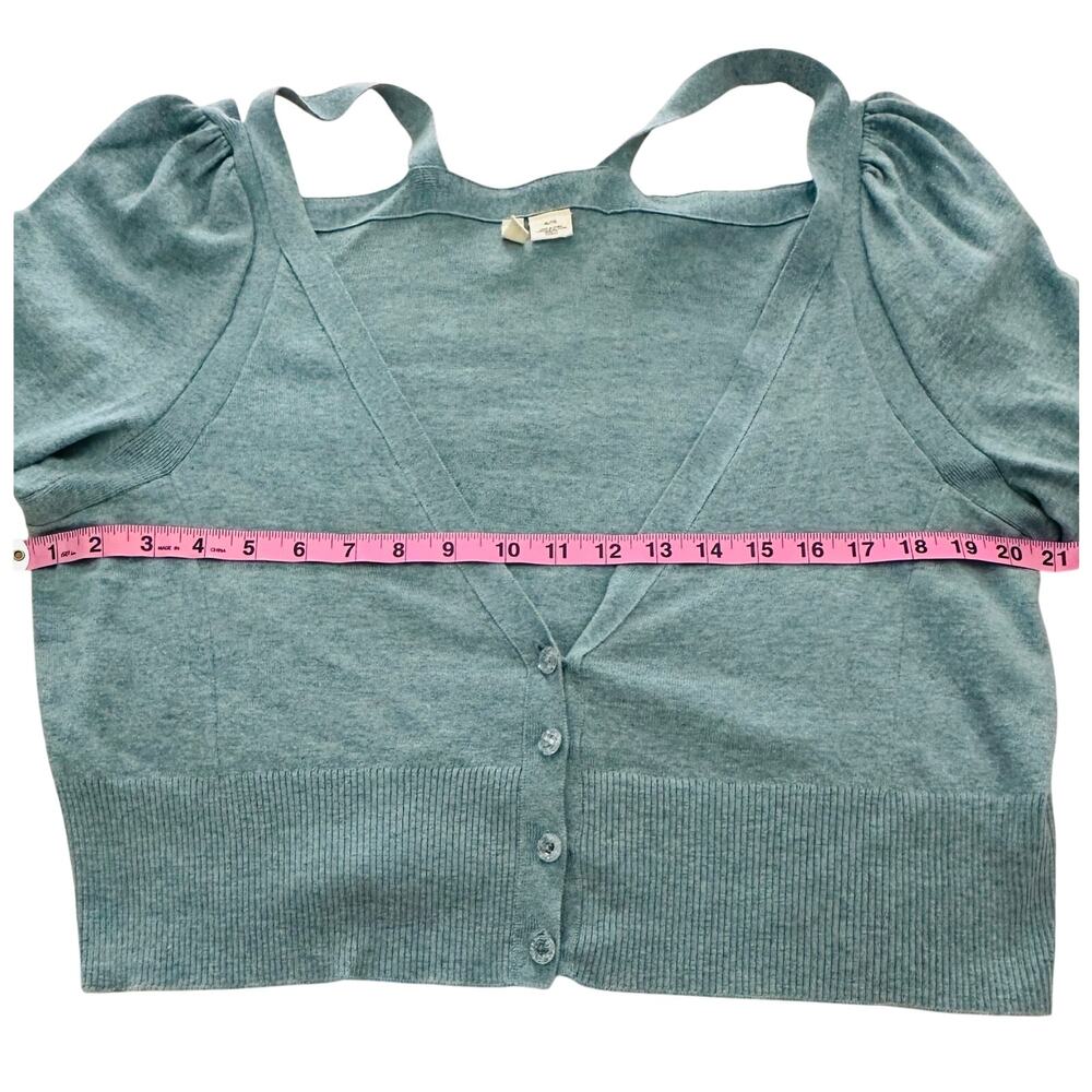 Anthropologie - Vintage Cropped Cardigan - XL - Picture 8 of 9